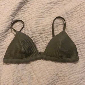 Triangle bikini top